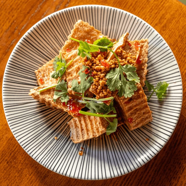 Tao Hoo Tod - Fried Tofu.