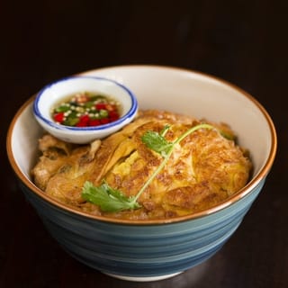 Kaijeow Goong Sab - Thai Shrimp Omelet