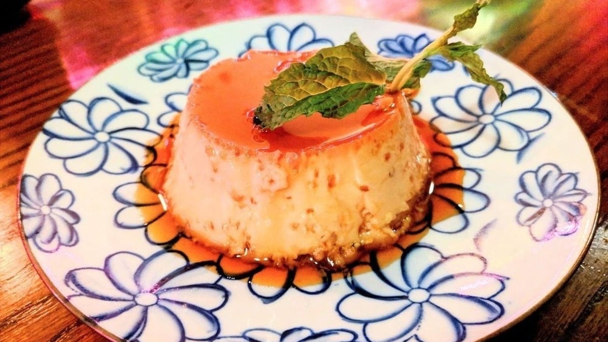 Coconut Flan.
