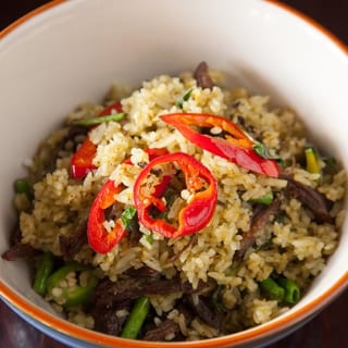 Khao Pad Gang Kiew Wan - Green Curry Fried Rice