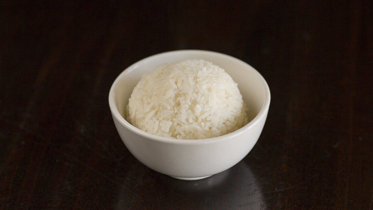 White Jasmine Rice.