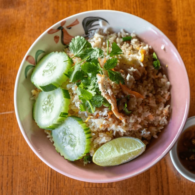 Khao Pad Pu - Crab Fried Rice.